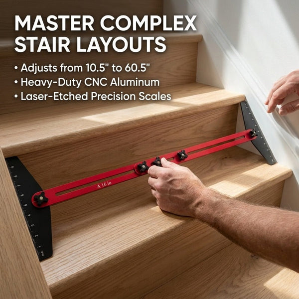 Rigid Aluminum Stair Gauge