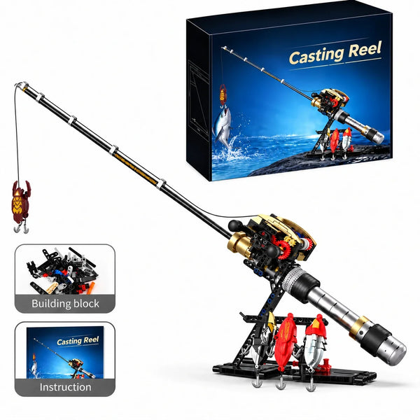 ReelCraft™ – Baitcaster Fishing Rod Building Set