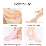 Silicone Protective Moisturizing Foot Socks for Foot Care thumbnail 5
