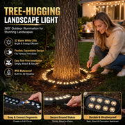 🌳 LED Ring Tree Light(Single piece) | Outdoor Waterproof Landscape Spotlight thumbnail 1