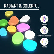💥Glow In The Dark Rocks - Illuminate Your Outdoors with Enchanting Glow! thumbnail 7