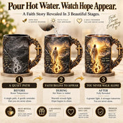 Jesus Walks With Me – Heat-Reveal Faith Mug thumbnail 4