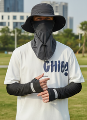 UV Protection Bucket Hat with Face Cover thumbnail 11