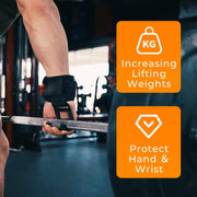 🔥Hot Sale 50% 0FF🔥Heavy Duty Weight Lifting Wrist Hook Straps thumbnail 2