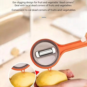 Retractable Splash-Proof Peeler — No More Messy Kitchen Counters 🥔✨ thumbnail 8
