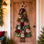🎄Beginner-Friendly DIY Oversized Patchwork Christmas Tree Door Hanging Kit | Complete Kit with All Tools & Step-by-Step Guide Included 💕 thumbnail 8