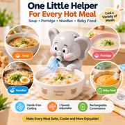 🐘 Hands-Free Food Cooling Fan – Cool Hot Meals Faster Without Blowing thumbnail 6