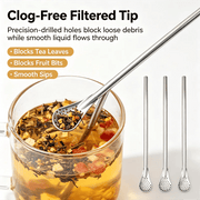 3-Count Stainless Steel Straw-Spoon thumbnail 3