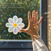 DaisyPrism™ Rainbow Suncatcher Window Stickers thumbnail 4