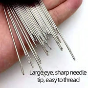 34PCS Big Eye Steel Needles Set thumbnail 8