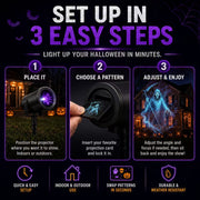 🎃👻 32FT HD Halloween Projector thumbnail 9