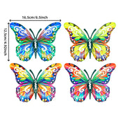 🦋A complete set! 4Pcs Butterfly Metal Wall Decor🤩 thumbnail 6
