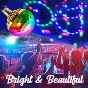 Colorful Rotating Disco Ball Light thumbnail 5