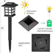 Jap-Style Solar Pathway Lights thumbnail 6