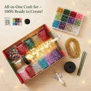 DIY Beaded Crystal Christmas Tree Kit | Sparkling Tabletop Holiday Decor & Stress-Relief Crafting Gift for Women & Home thumbnail 9