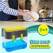 2 in 1 Soap Dispenser pump & Sponge Holder thumbnail 1