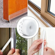 Adhesive Draft Stopper Seal Strip for Doors, Windows & Shower Doors thumbnail 1