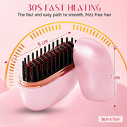 Portable Wireless Hair Straightener Comb thumbnail 6