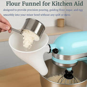Flour Funnel for Kitchen Aid Stand Mixer thumbnail 5