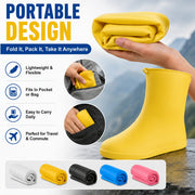Stop Soaked Sneakers! Heavy-Duty Rain Shoe Covers – Anti-Slip & Fold Into Your Bag 🌧️ thumbnail 4