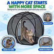 FreshAir Cat Haven – Pop-Up Mesh Playpen thumbnail 6