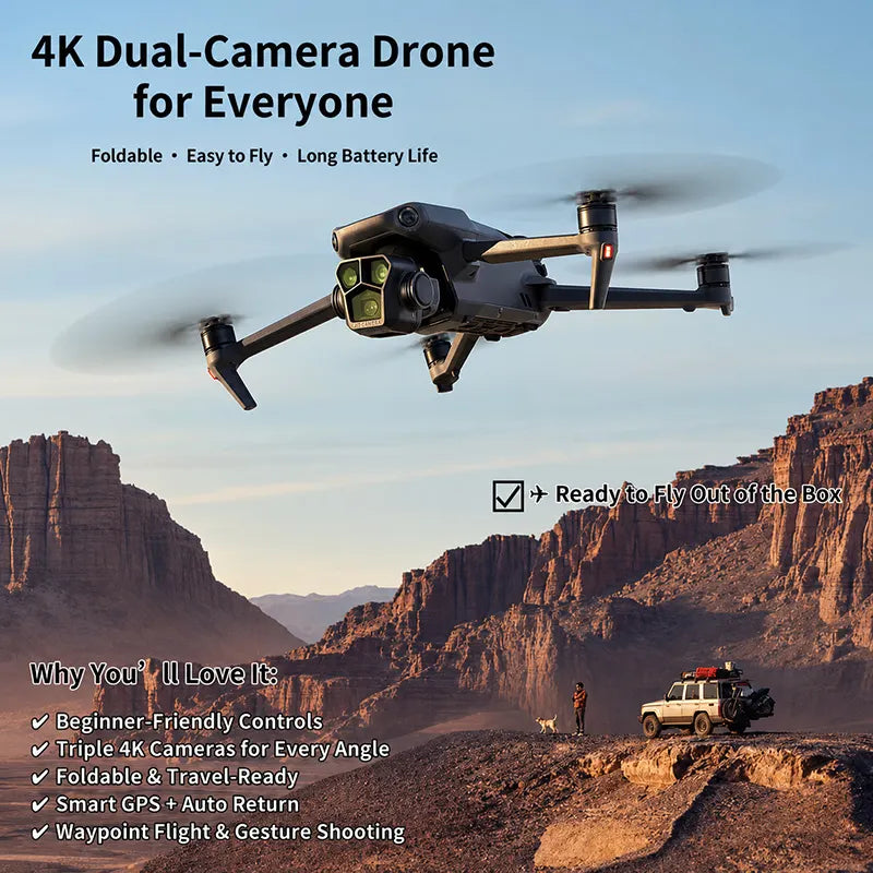 4k HD Camera Drone | Beginner Friendly