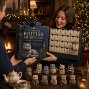 24-Day Festive Countdown, British Shorthair Themed Collectible Miniatures Blind Box thumbnail 4