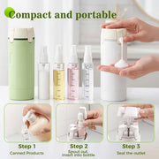 4-in-1 Refillable Travel Dispenser Bottles thumbnail 1