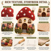 🔥🏡 Whimsical Village 3D Fabric Poke Art Kit thumbnail 6