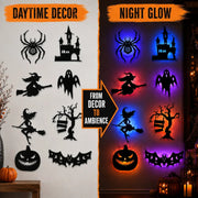 🎃 Halloween LED Silhouette Wall Light Stickers thumbnail 3