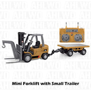 Mini Desktop Remote Control Forklift Truck Toy thumbnail 11