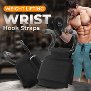 🔥Hot Sale 50% 0FF🔥Heavy Duty Weight Lifting Wrist Hook Straps thumbnail 1