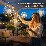 🎆 4-Pack Solar Fireworks Lights — 480 LEDs thumbnail 1