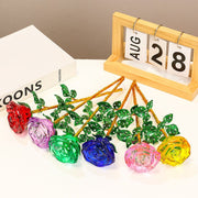 Eternal Crystal Glass Rose thumbnail 6