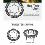🌳 LED Ring Tree Light(Single piece) | Outdoor Waterproof Landscape Spotlight thumbnail 9