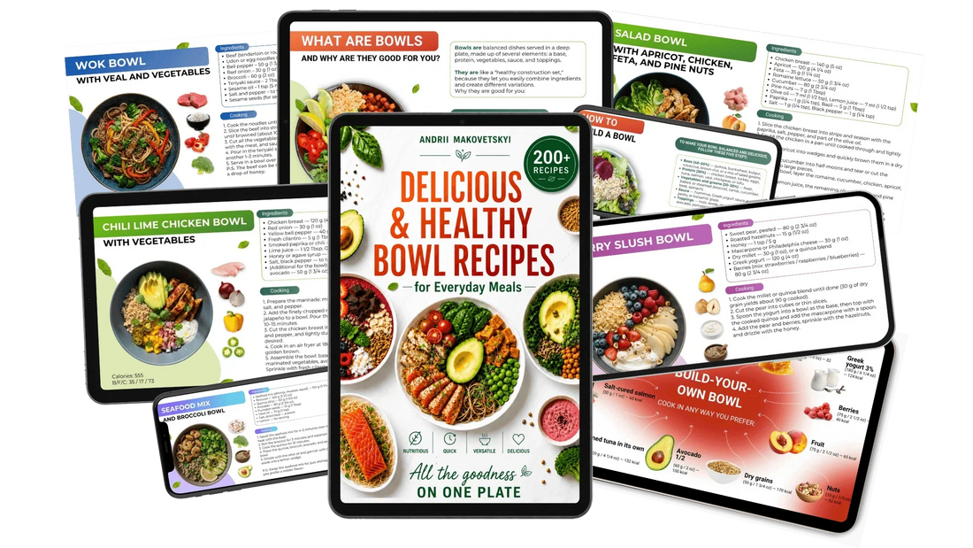 200+ DELICIOUS & HEALTHY BOWL RECIPES