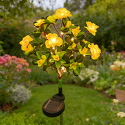 Solar Rhododendron Outdoor Flower Lights thumbnail 4