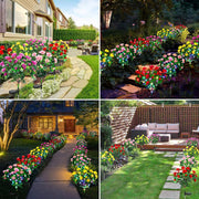 Solar Rhododendron Outdoor Flower Lights thumbnail 7