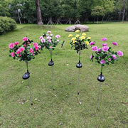Solar Rhododendron Outdoor Flower Lights thumbnail 8
