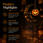 🎃 Pumpkin Moon Garden Stake Light thumbnail 4