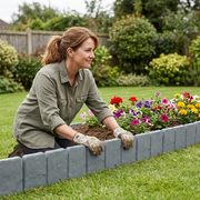 Faux Stone Garden Edging Border thumbnail 3