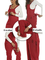 Women's Insulated Waterproof Snow Bibs thumbnail 5