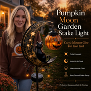 🎃 Pumpkin Moon Garden Stake Light thumbnail 2