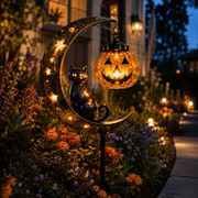 🎃 Pumpkin Moon Garden Stake Light thumbnail 3