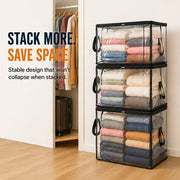 Large Heavy-Duty Thick Plastic Clear Storage Bag for Clothes, Moving & Storage thumbnail 4