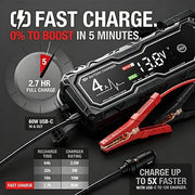 GBX155 4250A Jump Starter – 10L Gas/8L Diesel, Smart Charger & Power Bank thumbnail 1
