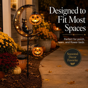 🎃 Pumpkin Moon Garden Stake Light thumbnail 1