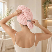 Plush Quick-Dry Hair Wrap thumbnail 2
