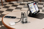 Global Travel Charger (45W, 3-Port, GaN, Integrated Rotary Plug) thumbnail 4