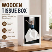 Ballet Dancer Wooden Tissue Box Holder thumbnail 3